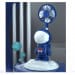 Ventilateur Rieur Astronaute 3-en-1 – Lumière, Support Téléphone & Rechargeable